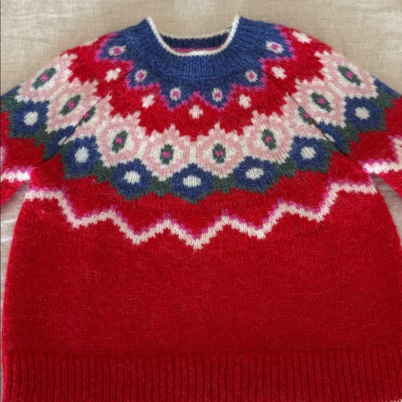 Mini Boden Vibrant Fair Isle Sweater - Picture 2 of 10